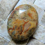 Lace Agate Palm Stones~CRMCLAPS