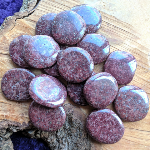 Wine Jasper Worry Stone~CRWINEJW