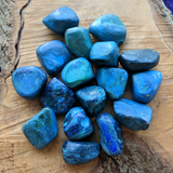 Tumbled Azurite~TUMAZURI