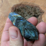 Vogel-style Labradorite Wand CRMLVSW1