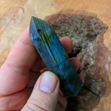 Vogel-style Labradorite Wand CRMLVSW1