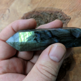 Vogel-style Labradorite Wand CRMLVSW2