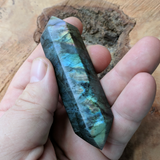 Vogel-style Labradorite Wand CRMLVSW4