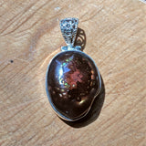Fire Agate Pendant~JFIREAG2