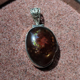 Fire Agate Pendant~JFIREAG2