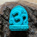 Om Figurine~Turquoise-CTFIGOM