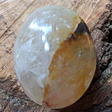 Golden Healer Quartz Palm Stone~CRGHQP10