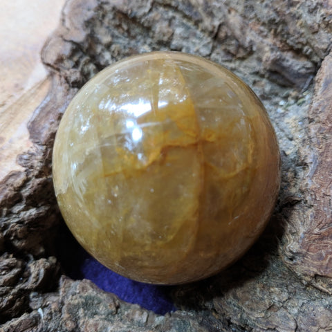 Golden Healer Quartz Sphere~CRGHQS02