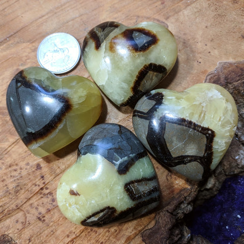 Septarian Nodule Hearts~CRSNHRTS