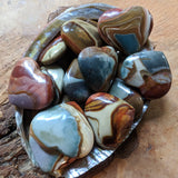 Polychrome Jasper Hearts~ CRPLYCJH