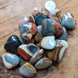 Polychrome Jasper Hearts~ CRPLYCJH