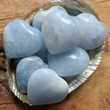 Blue Calcite Heart~CRBLCLHT