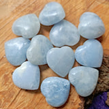 Blue Calcite Heart~CRBLCLHT