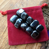 Ten Magnetic Hematite Tumbled~TUMMHEMA