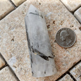 Tourmalinated Quartz Pillar~CRTQTZ03