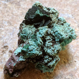 Primary Malachite on Chrysocolla~CRPMACCH