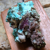 Primary Malachite on Chrysocolla~CRPMACCH