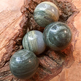 Green Hair Jasper Sphere~ CRGHJSPH