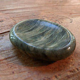 Green Hair Jasper Worry Stone~ CRGHJWST