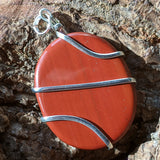 Red Jasper Pendant~JSPWRRJ4