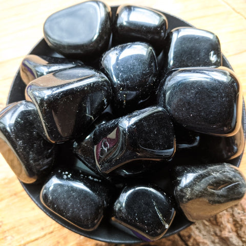 Tumbled Black Obsidian~ TUMBLKOB