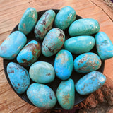 Tumbled Turquoise-Large~TUMTRQLG