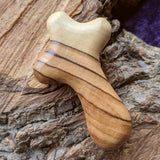 Hand Crafted Olive Wood Comfort Crosses