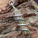 Unakite Point Pendant~JSPUNPP3