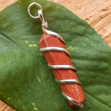 Red Jasper Point Pendant~JSPWRRP5