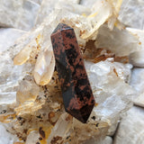 Mahogany Obsidian Double Terminated Mini Wand~CRMOBDTW