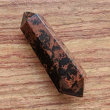 Mahogany Obsidian Double Terminated Mini Wand~CRMOBDTW