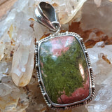 Unakite Pendant~JSSUNAP1