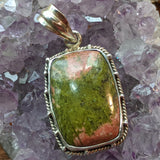 Unakite Pendant~JSSUNAP1