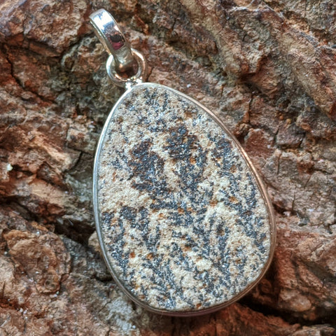 Dendritic Jasper Pendant~JSSDJSP1