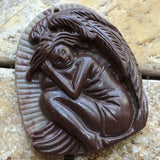 Brown Jasper Angel Carving~CRACARV6