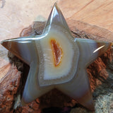 Druzy Agate Star~CRDRAG03