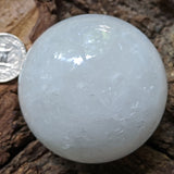 Snow Quartz Sphere~CRSNQTZ2