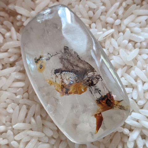 Golden Healer Dendritic Quartz Free Form Cabochon~CRGHDQC4