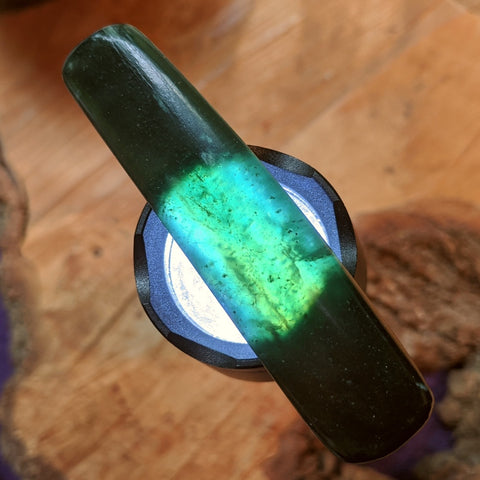 Green Kyanite Wand Polished~CRGKWP04