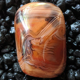 Sardonyx Palm Stone~CRSARD21