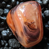 Sardonyx Palm Stone~CRSARD21