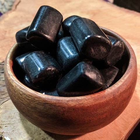 Tumbled Black Tourmaline-India~TUMBTIND