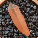 Tangerine Quartz Crystal~CRTQTZ02