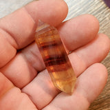 Yellow Rainbow Fluorite DT Wand~ CRYRFDTW