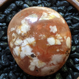 Manifestation Chalcedony Palm Stone~CRMCPS03