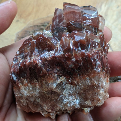 Red Calcite Chunk~CRRCAL10