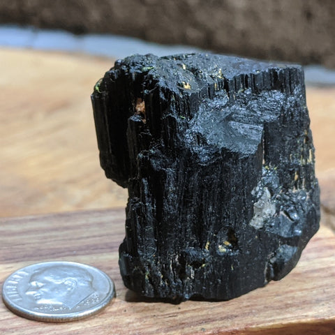 Black Tourmaline Crystal- CRBTRM12