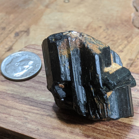 Black Tourmaline Crystal- CRBTRM18