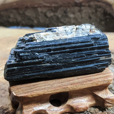 Black Tourmaline Crystal- CRBTRM29