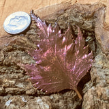 Real Copper Weeping Birch Leaf-CRCCKML2